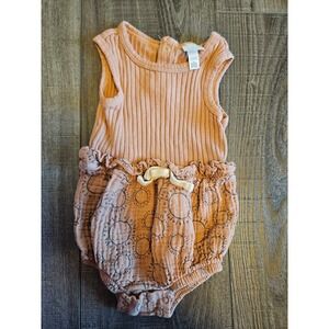 Grayson collective baby girl romper 0-3 mos